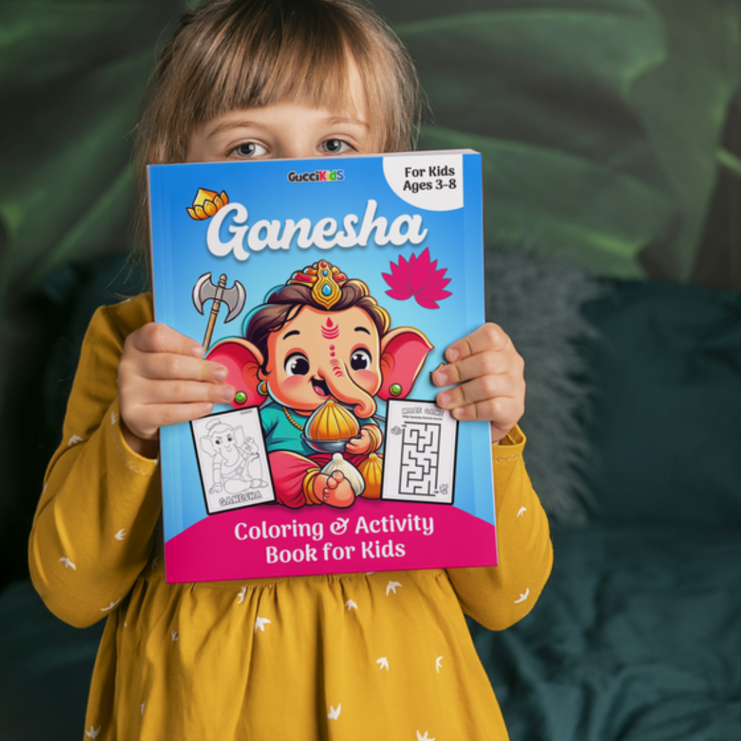 GANESHA Coloring Book for Kids (Intro to Hindu Gods Series)